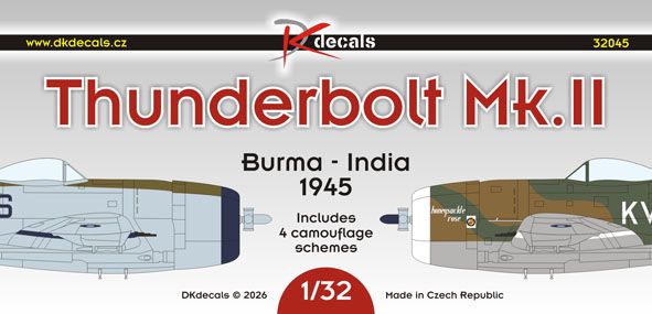 1:32 Thunderbolt Mk.II Burma-India 1945