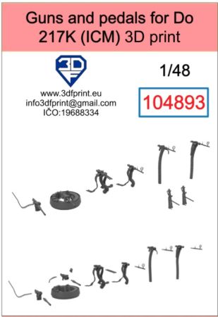 1:48 guns for Do 217K ICM