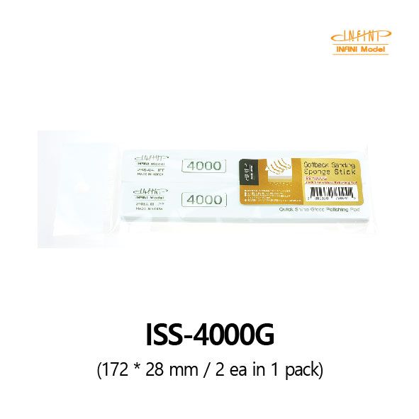 Sanding Sponge Stick Quick Shine Gloss 4000 (2 pcs)