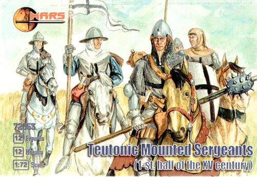 1:72 Teutonic Mounted Sergeants (1st half of the XV century)