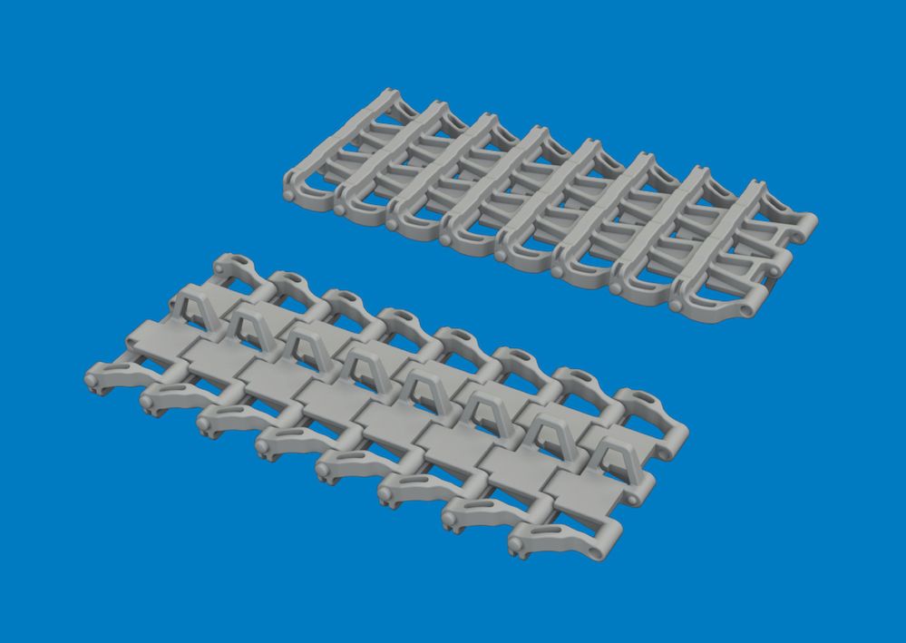 1:35 Pz.Kpfw. III / IV - Tracks Type 3A (3D-Printed)