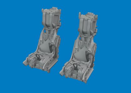 1:72  F-14 D Tomcat - Ejection Seats (2 pcs / for Tamiya Kits / 3D-Printed)