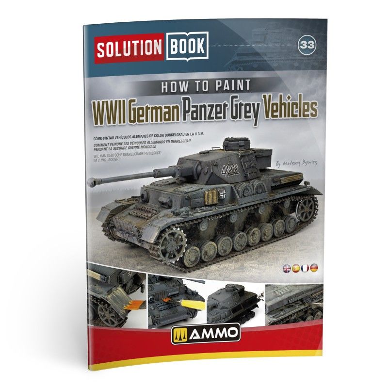 SOLUTION BOOK MINI 33 - WWII German Panzer Grey (Multilingual)