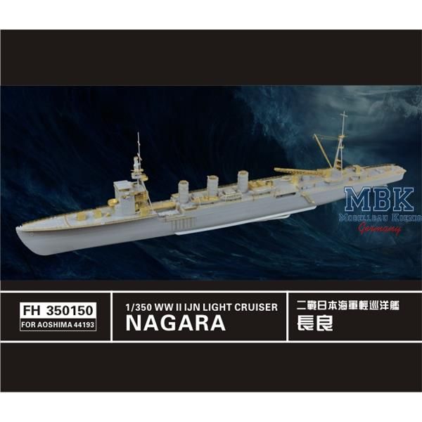 1:350 Nagara Super deluxe Set (Aoshima)