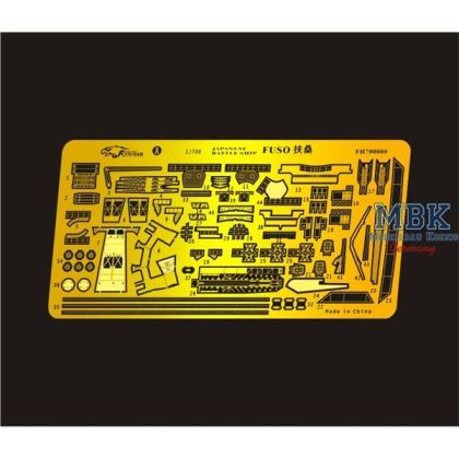 1:700 WWII IJN Battleship Fuso (For Aoshima new-tool Fuso 39076)