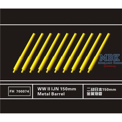 1:700 WW II IJN 150mm Metal Barrel WW II IJN 150mm Metal Barrel