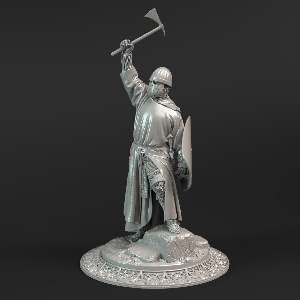 75mm Jacques de Mailly Last Stand - Battle of the Springs of Cresson (1187)