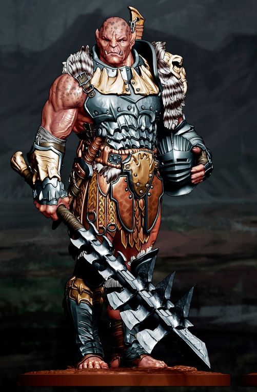 75mm Orc Chieftain