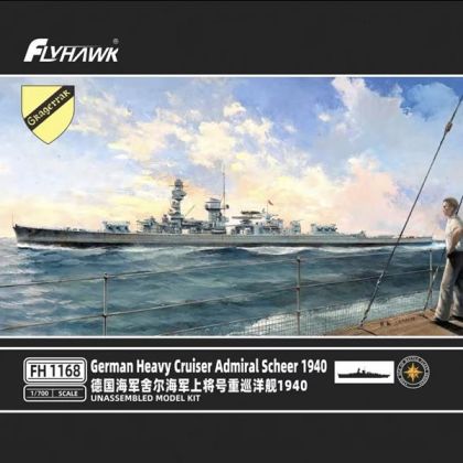 1:700 German Heavy Cruiser ADMIRAL SCHEER 1940