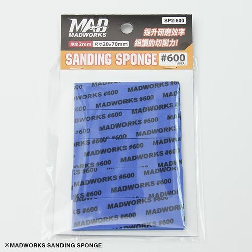 2MM Sanding Sponge #600 (10 pcs)