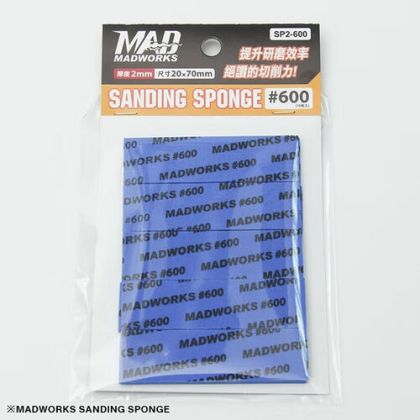 2MM Sanding Sponge #600 (10 pcs)
