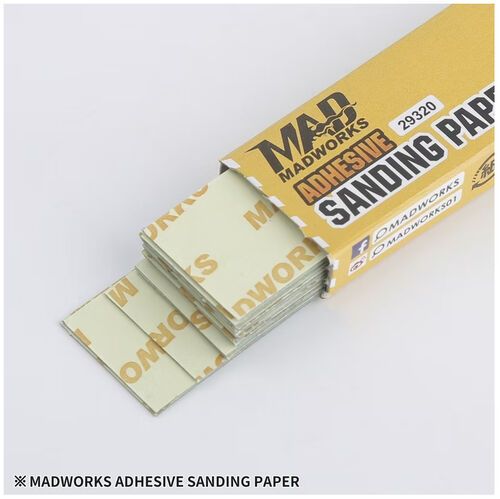 Adhesive Sanding Paper #320 - 20 pcs per pack