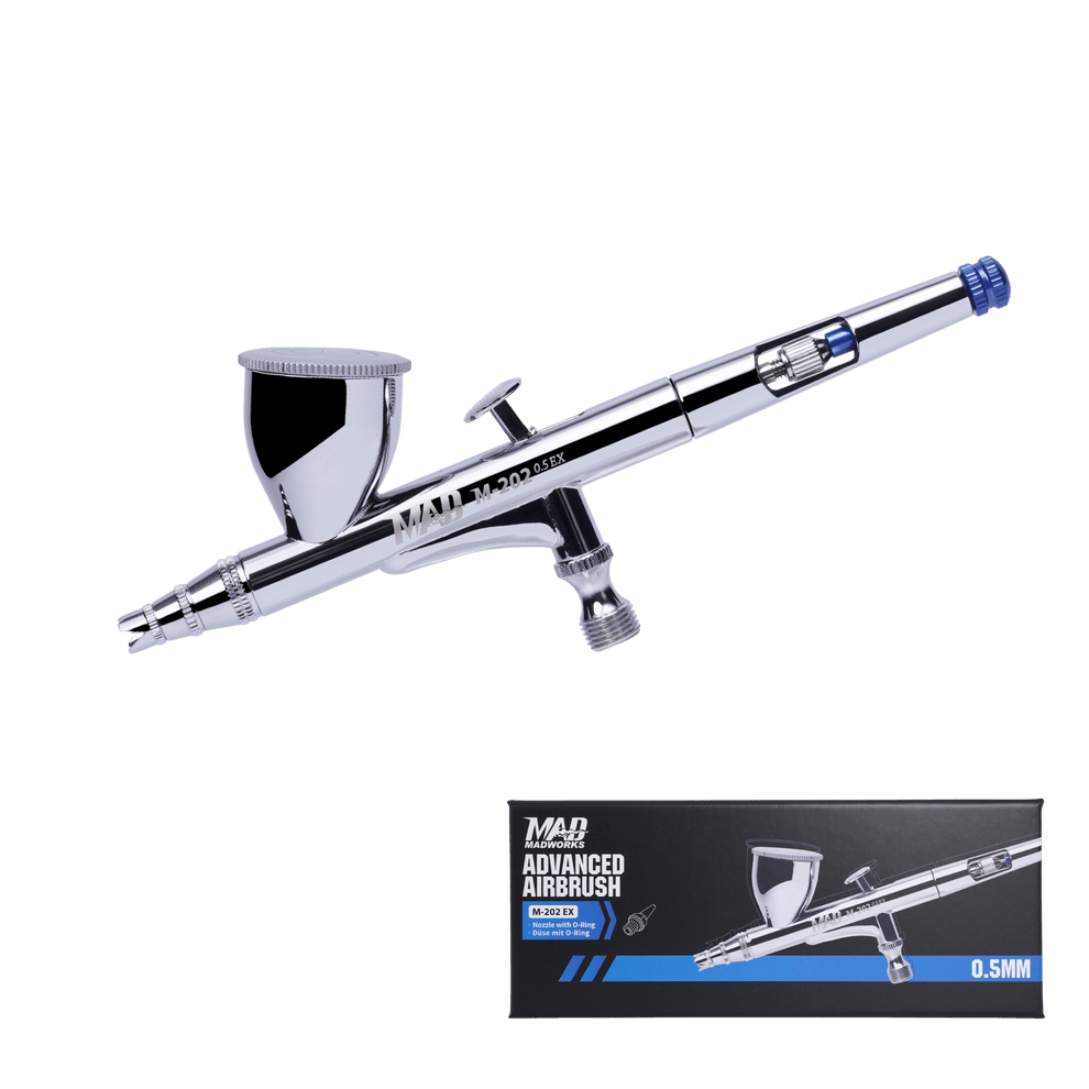 Madworks M-202 EX Double Action Airbrush – 0.5mm (New Generation)