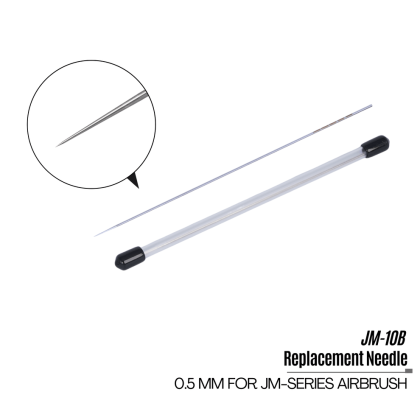 Replacement Needle 0.5mm For JM-Series Professional Airbrush (Requires Ultiate Edition Or 0.5mm Nozzle Set)