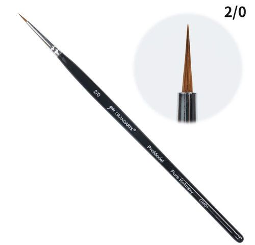 Madworks x Grandarts ProModel Pure Kolinsky Paint Brush - Pointed Brush #2/0