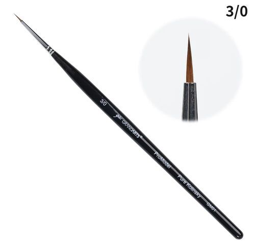 Madworks x Grandarts ProModel Pure Kolinsky Paint Brush - Pointed #3/0