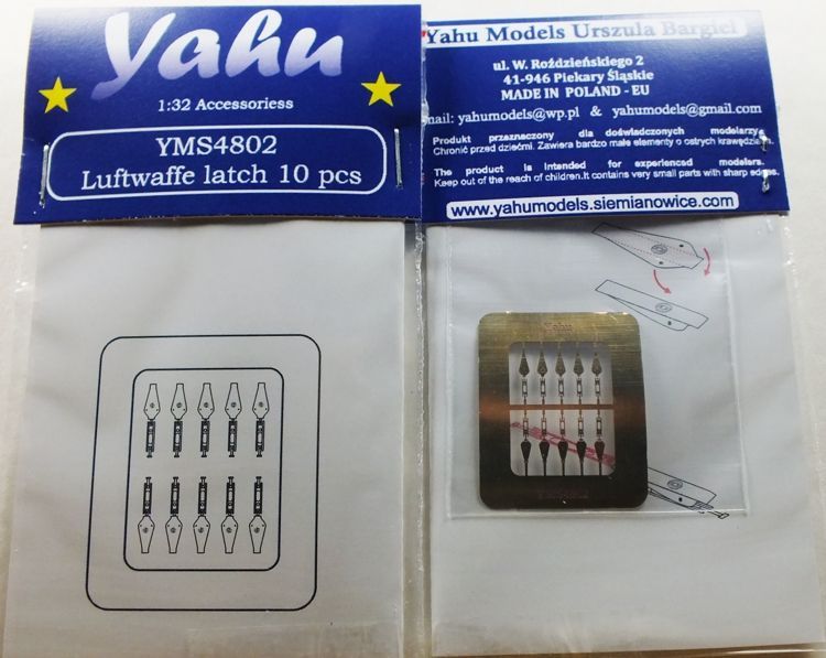 1:48 Luftwaffe latch 10 pcs