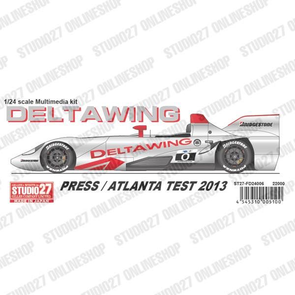 1:24 DELTAWING PRESS 2013 STUDIO27 【Multimedia Kit】