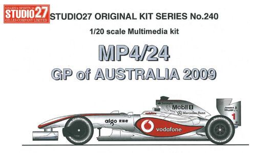1:20 McLaren MP4/24 - GP Australia 2009 Multimedia Kit