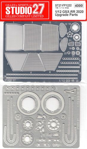 1:12 Suzuki Ectasar GSX-RR 2020 - Upgrade Parts (for Tamiya Kits)