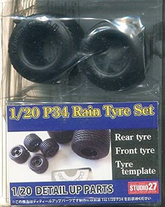 1:20 Tyrell P34 - Rain Tyre Set (for Tamiya Kits)