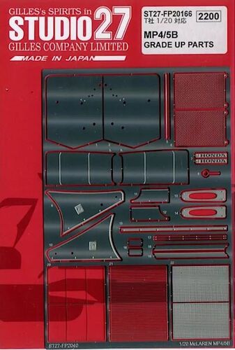 1:20 McLaren MP4/5B - Grade Up Parts (for Tamiya Kits)