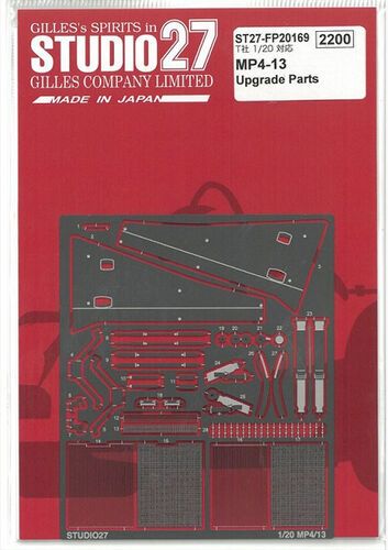 1:20 McLaren MP4/13 - Upgrade Parts (for Tamiya Kits)