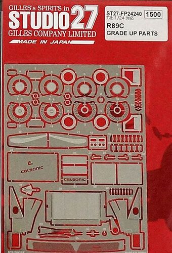 1:24 Nissan R89C - Grade Up Parts (for Tamiya Kits)