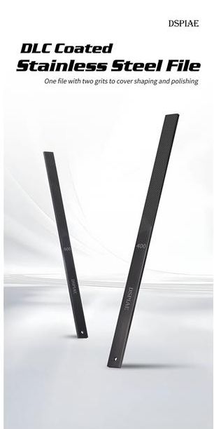 AT-FX01 Coated Stainless Steel File 400 / 800 (1 piece)