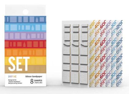 SS-ESS Silicon Sandpaper Set #180 - #1200 Grit