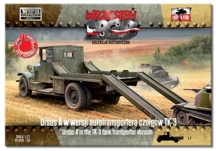 1:72 Ursus A in the TK-3 tank transporter version