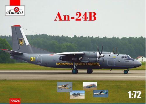 1:72 Antonov An-24 B Ukrainian Air Forces
