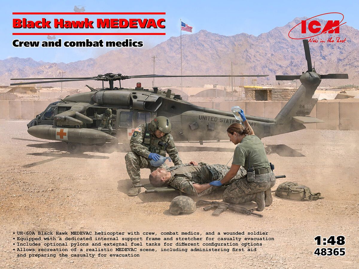 1:48 Black Hawk - MEDEVAC with Crew and Combat Medics