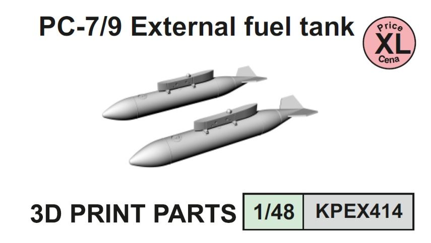 1:48 PC-7/9 External fuel tank