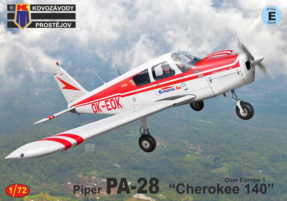 1:72 Piper PA-28 „Cherokee 140“ Over Europe 1