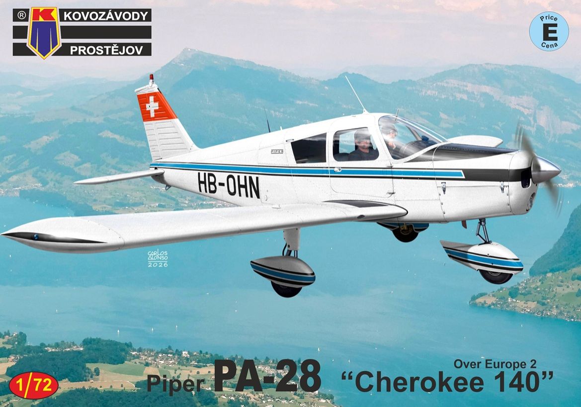 1:72 Piper PA-28 „Cherokee 140“ Over Europe 2