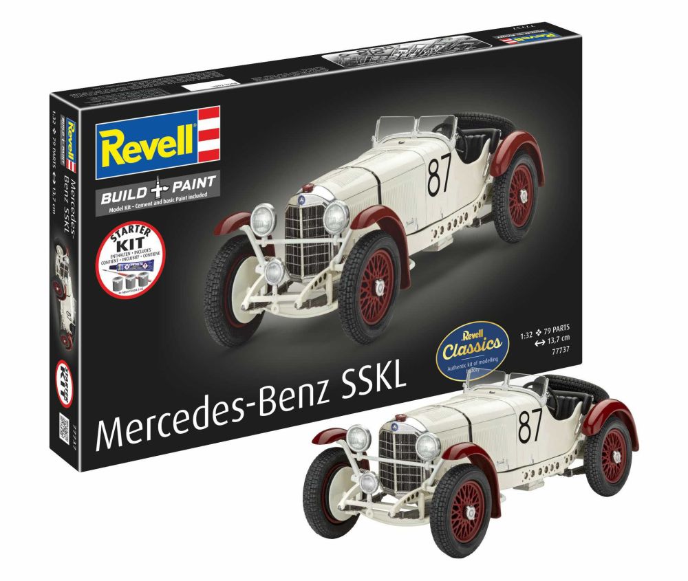 1:32 Mercedes Benz SSKL (Starter Kit) 