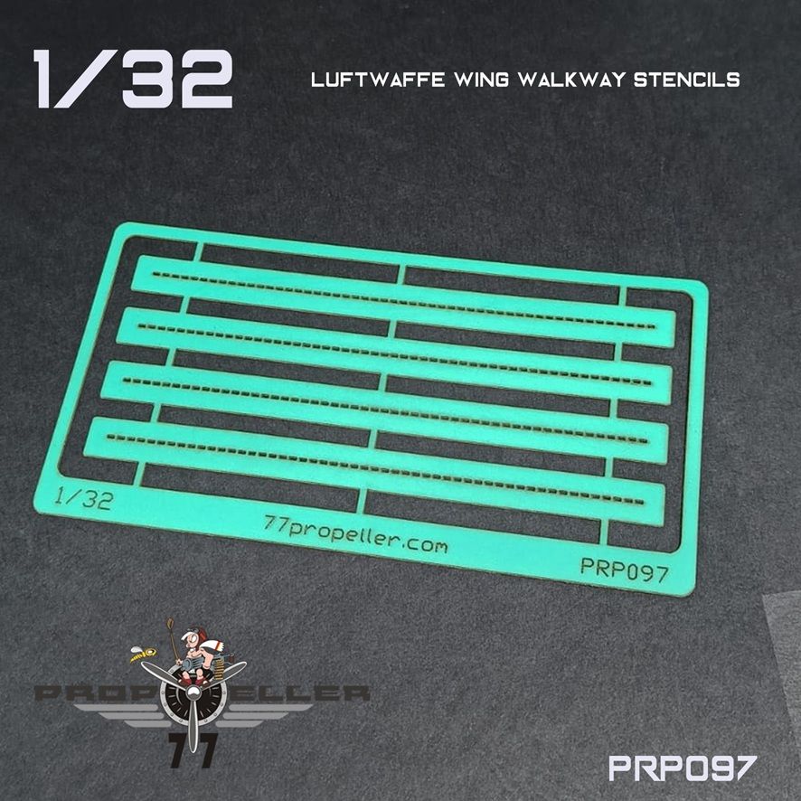 1:32  Luftwaffe wing walkway stencils