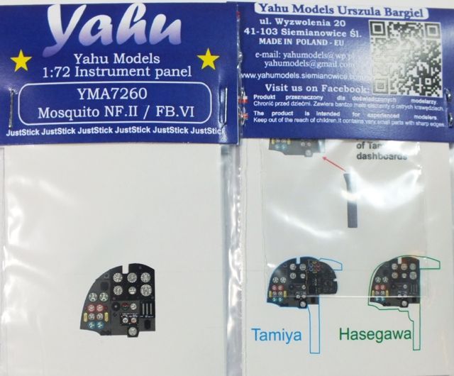 1:72 Mosquito Tamiya / Hasegawa