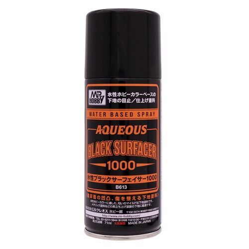 B-613 Aqueous Black Surfacer 1000