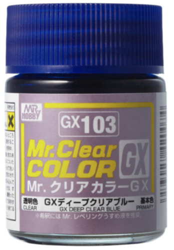 GX103 Deep Clear Blue