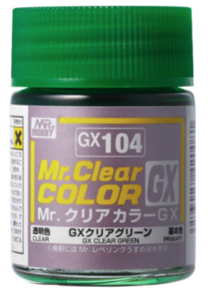 GX104 Clear Green