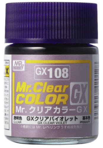 GX108 Clear Violet