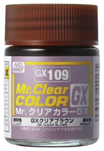 GX109 Clear Brown