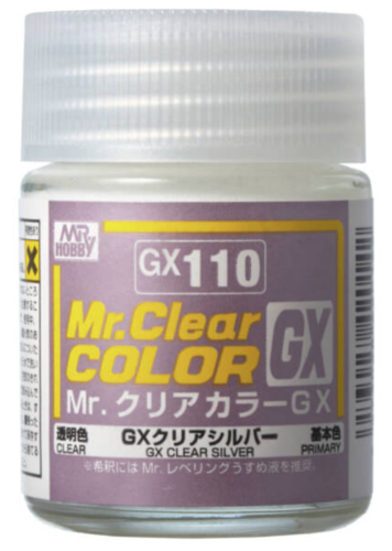GX110 Clear Silver