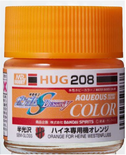 HUG208 Orange For Heine Westenfluss Semi Gloss