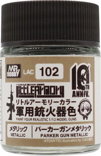 LAC102 Little Armory Color, 10th Anniversary Color - Parker Gun Metallic