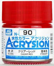 N090 Clear Red Glos