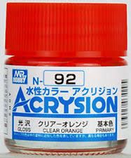 N092 Clear Orange Gloss
