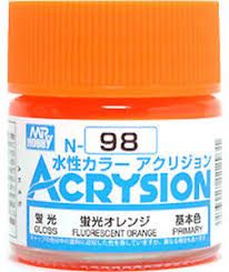 N098 Fluorescent Orange Gloss